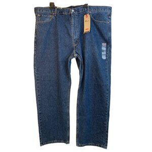NWT Levis 505 Regular Big & Tall Mens Jeans 48 x 30 Denim RR10492 100 Cotton